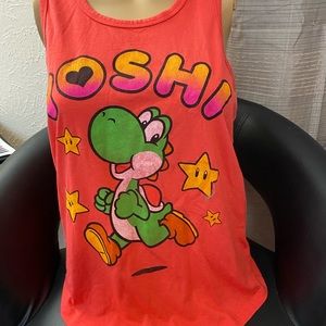 Super Mario Bros Yoshi Tank Top